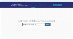 Desktop Screenshot of cromwells.uk.com